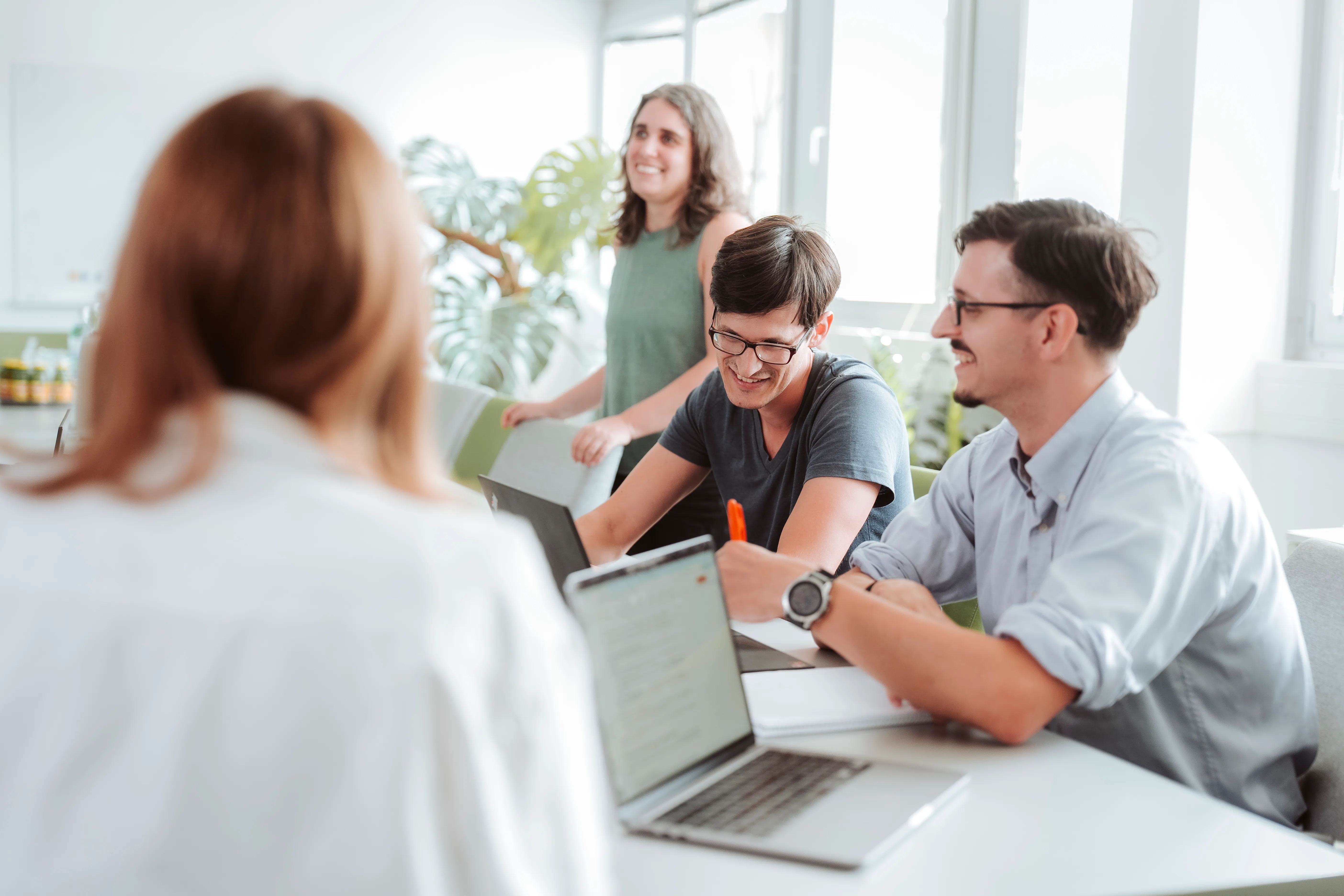 Evolit team working together