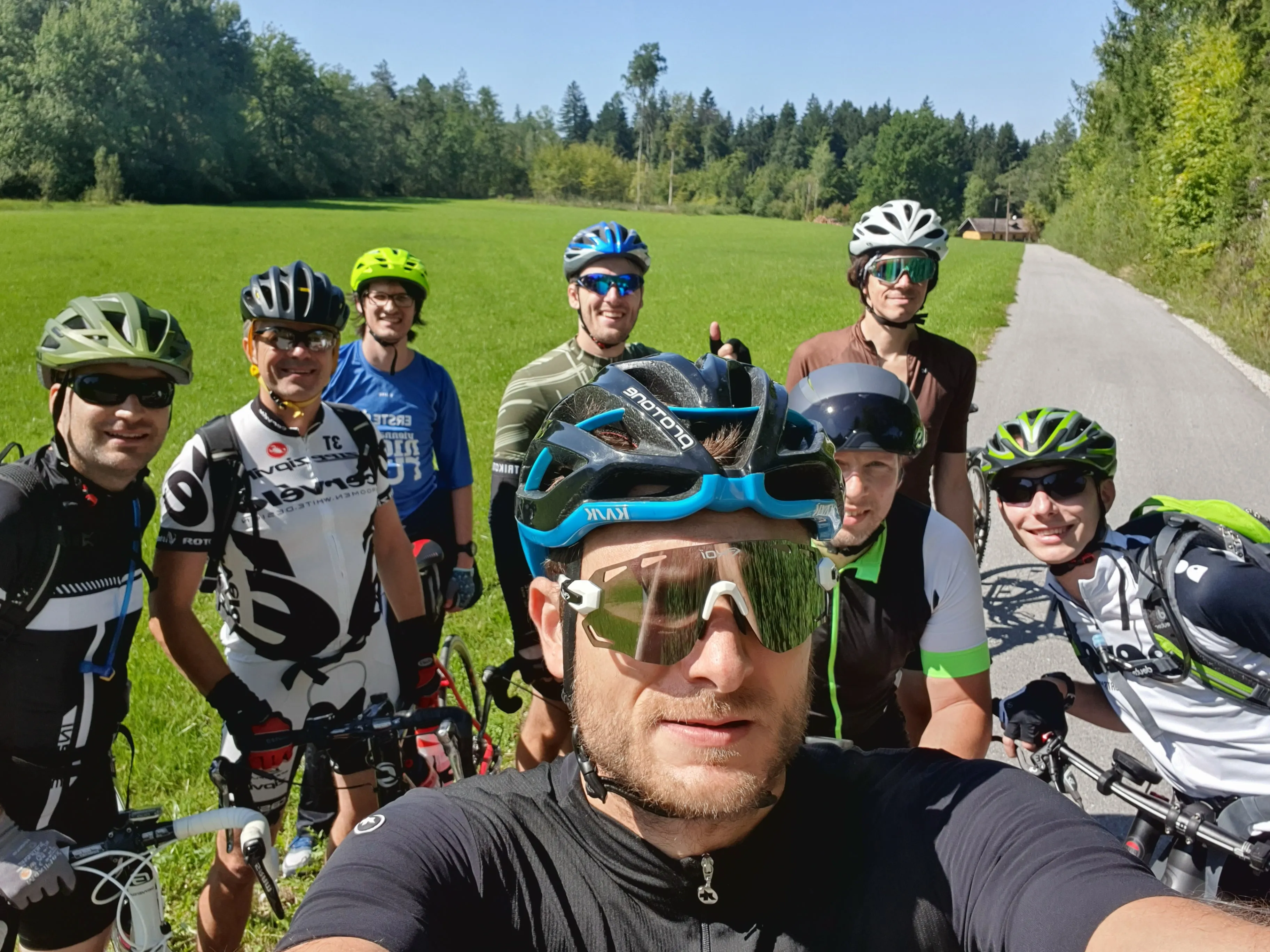 Evolit Team beim Radausflug